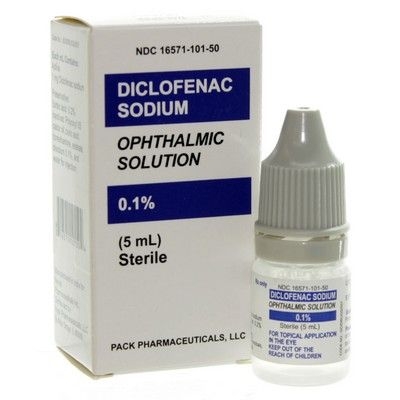 Diclofenac Ophthalmic Solution 5ml