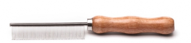 Wooden Handle Flea Comb