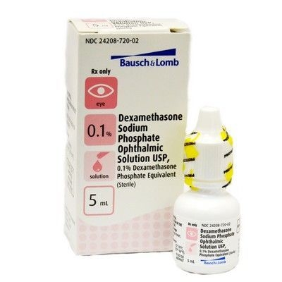 Dexamethasone Ophthalmic Solution 1%, 5ml