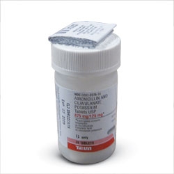 Amoxicillin/Clavulanic Acid Tablets 500/125mg, 20 tablets
