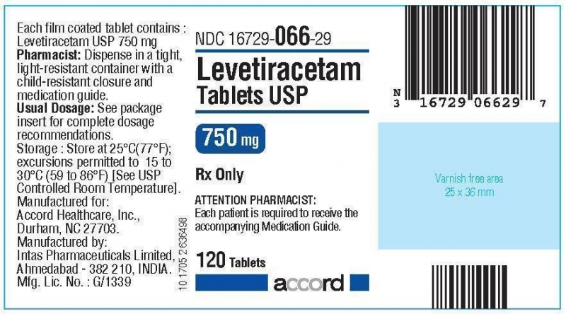 Levetiracetam 750mg, 120ct (Keppra®)